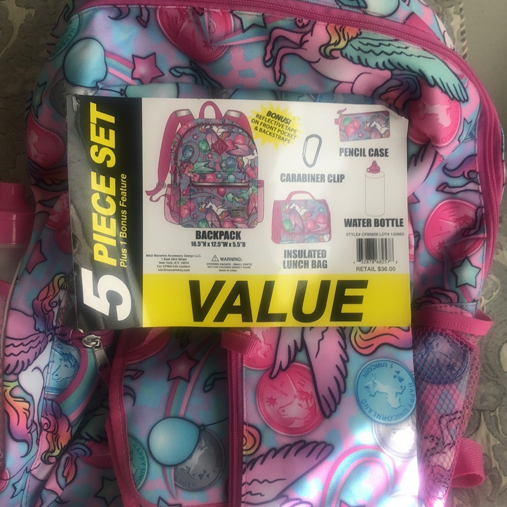 Girls backpack - Picture 8 of 12
